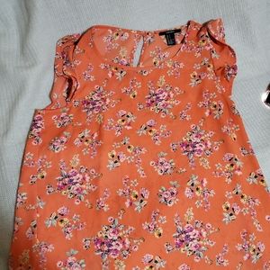 Orange tank top